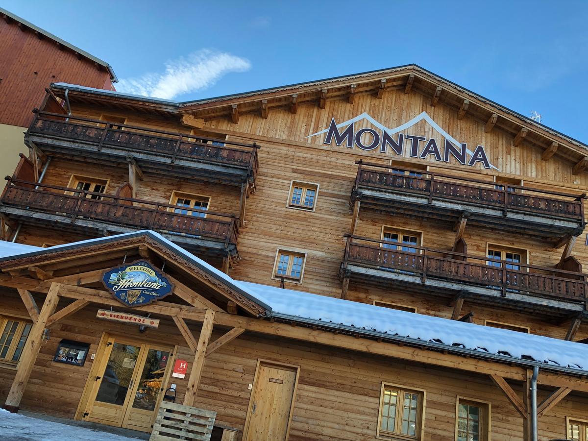 Montana Chalet Hotel & Spa Le Sauze Exterior foto