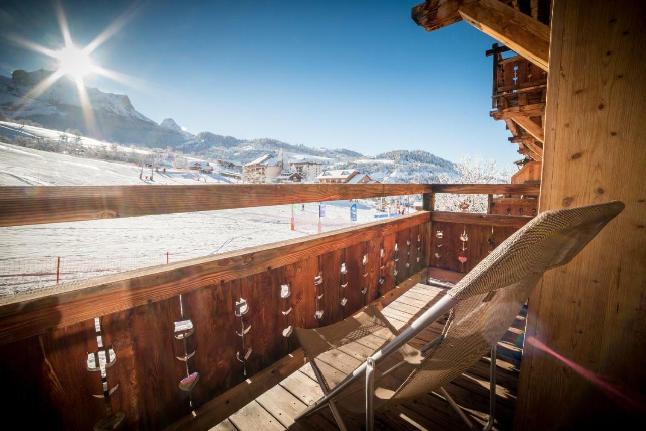 Montana Chalet Hotel & Spa Le Sauze Exterior foto